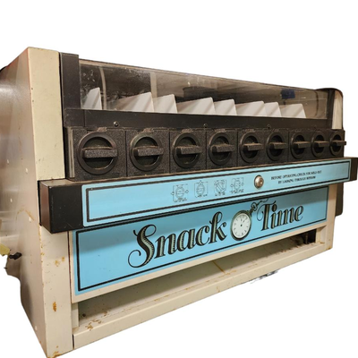 Vintage Snack Time Coin Vending Machine