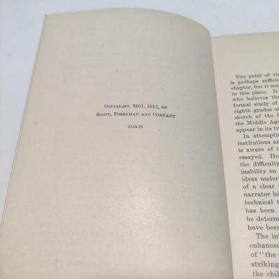 1901 THE STORY OF THE MIDDLE AGES - THE LAKE HISTORY STORIES