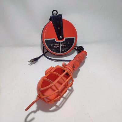 FABULOUS 20 FT RETRACTABLE REEL TROUBLE LIGHT