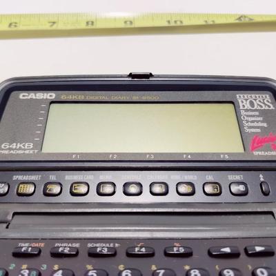CASIO EXECUTIVE BOSS BUSINESS ORGANIZER SCHEDULING SYSTEM