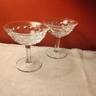 Champagne/Tall Sherbet American Clear by FOSTORIA