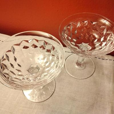 Champagne/Tall Sherbet American Clear by FOSTORIA