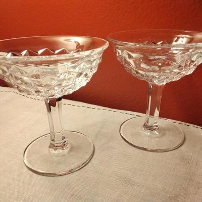 Champagne/Tall Sherbet American Clear by FOSTORIA