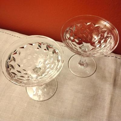 Champagne/Tall Sherbet American Clear by FOSTORIA