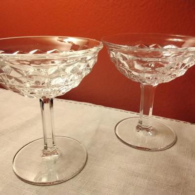 Champagne/Tall Sherbet American Clear by FOSTORIA
