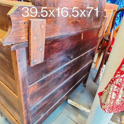 BEAUTIFUL ANTIQUE DRESSER W/ MARBLE INSERT