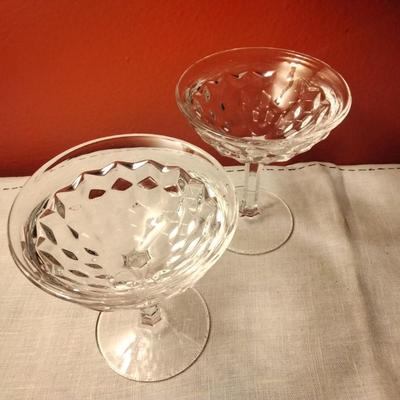 Champagne/Tall Sherbet American Clear by FOSTORIA