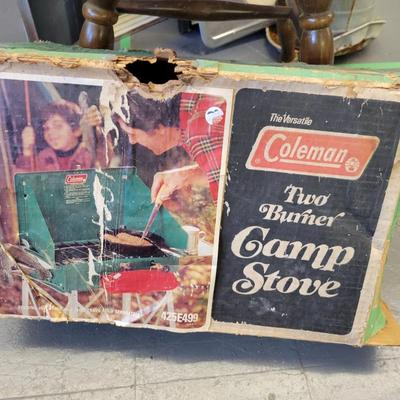 NEW COLEMAN 2 BURNER CAMP STOVE