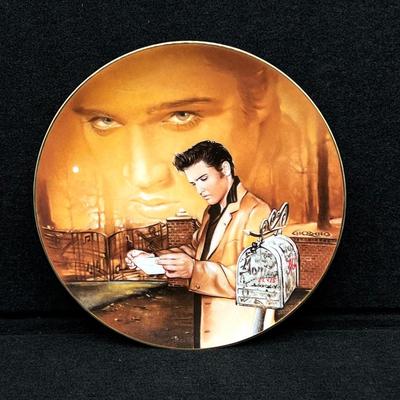 DELPHI ~ Elvis Presley ~ â€œReturn To Senderâ€ Plate
