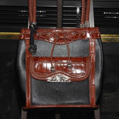 Beautiful leather handbag
