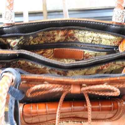 Beautiful leather handbag
