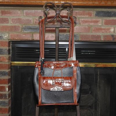 Beautiful leather handbag