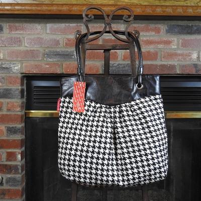 American Eagle Hound- tooth large shoulder bag