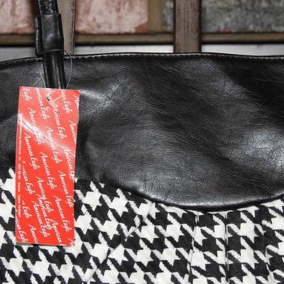American Eagle Hound- tooth large shoulder bag