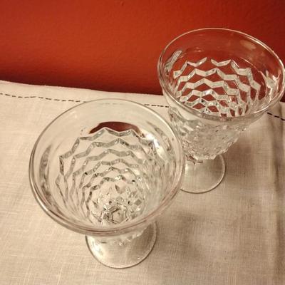 Low Water Goblet American Clear by FOSTORIA