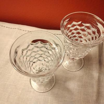 Low Water Goblet American Clear by FOSTORIA