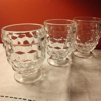Footed Flared American Clear by FOSTORIA