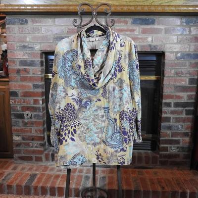 Tianello Cowell neck tunic