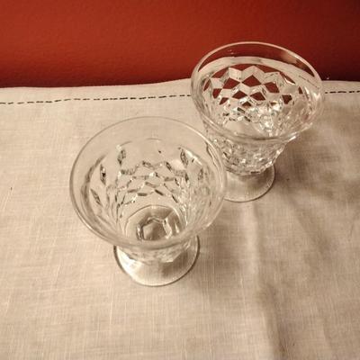 Footed Fruit Cocktail American Glass by FOSTORIA