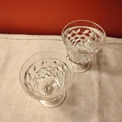 Footed Fruit Cocktail American Glass by FOSTORIA