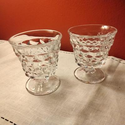 Footed Fruit Cocktail American Glass by FOSTORIA