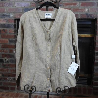 Flax linen blouse