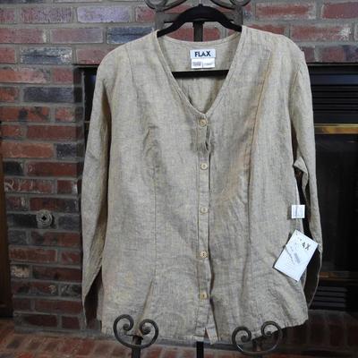 Flax linen blouse