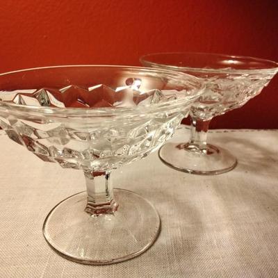 Low Sherbet/Flared Champagne by FOSTORIA