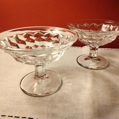 Low Sherbet/Flared Champagne by FOSTORIA