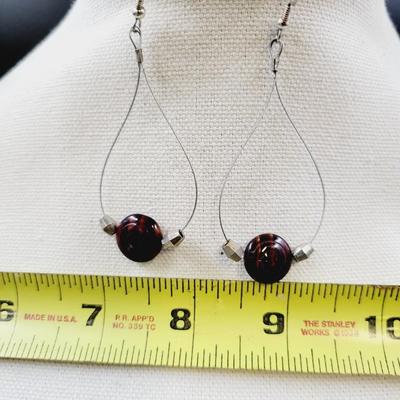 BEAUTIFUL SHELL DROP EARRINGS