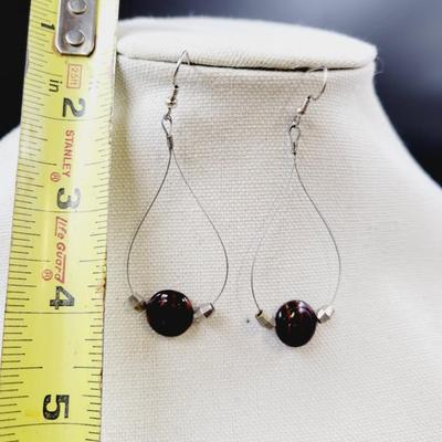 BEAUTIFUL SHELL DROP EARRINGS