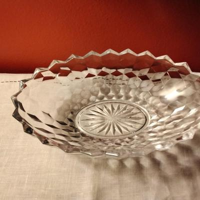 Oval Serving Dish American Clear by FOSTORIA