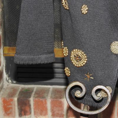 Beaded cardigan