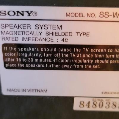Sony DVD Home Theatre System with Fisher Speakers