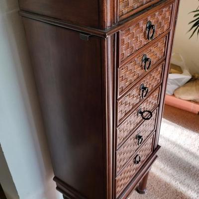 Jewelry Armoire With Mirror