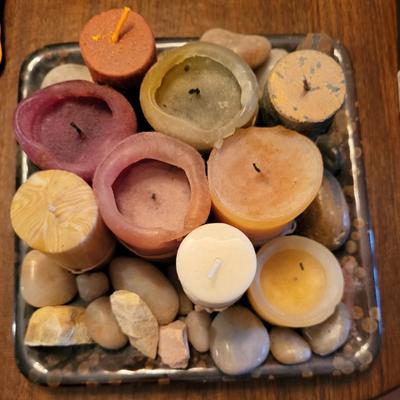Stone/Candle Lot