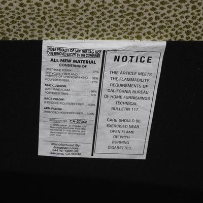 Pair of wingback chairs