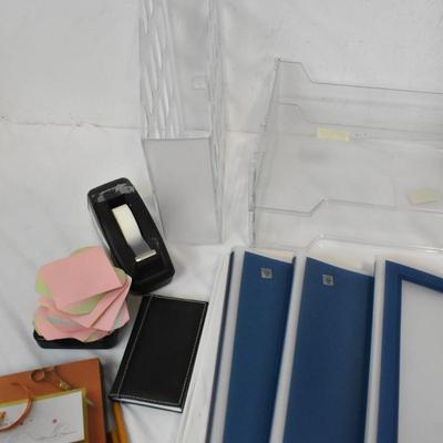 Office Supplies, Paper Organizers, Presentation Folders, Sticky Notes
