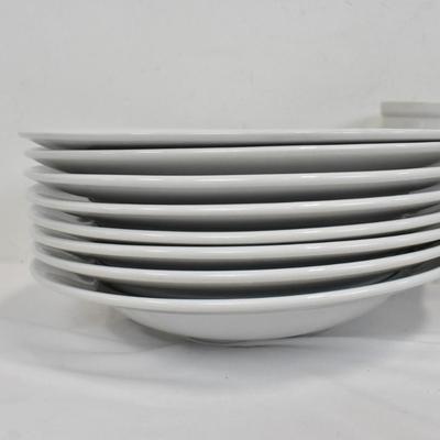 Kitchen Lot, Napkin Holder, Ramekins, Plastic Container, White Dishes