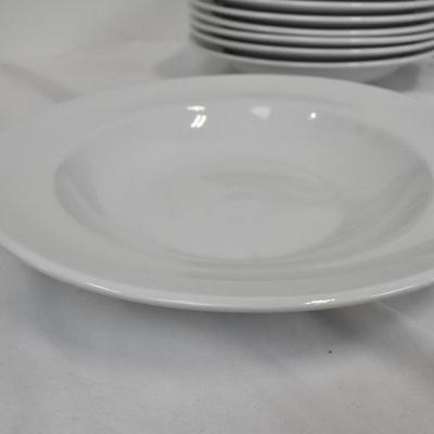 Kitchen Lot, Napkin Holder, Ramekins, Plastic Container, White Dishes