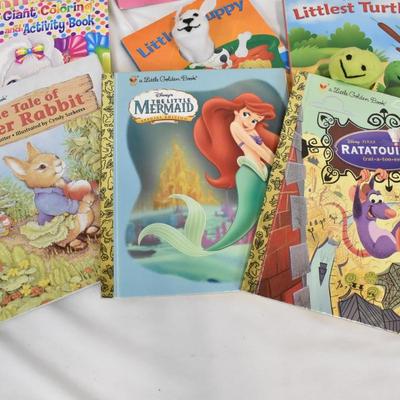 Kids Coloring and Activity Books, Care Bears, Little Golden Books, Notebooks