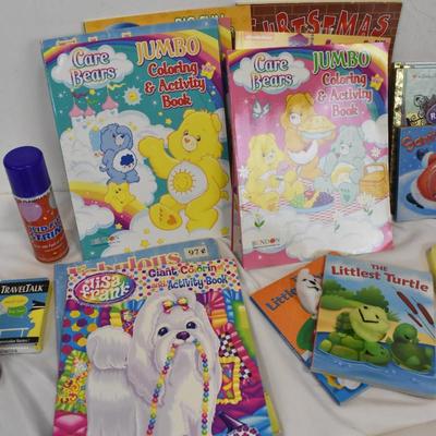 Kids Coloring and Activity Books, Care Bears, Little Golden Books, Notebooks