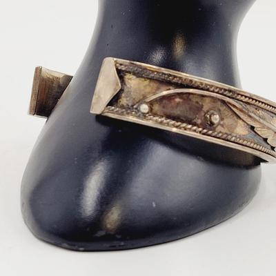 NATIVE .926 STYLED FEATHER BRACELET