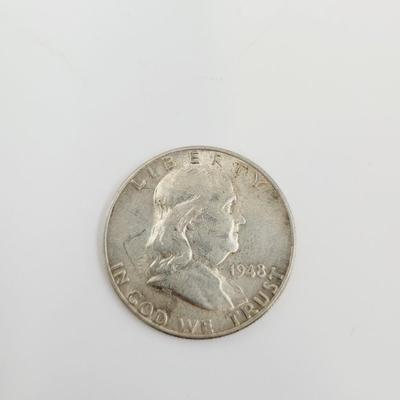 (3) 1948 & 1949 (90%) BENJAMIN FRANKLIN HALF DOLLARS