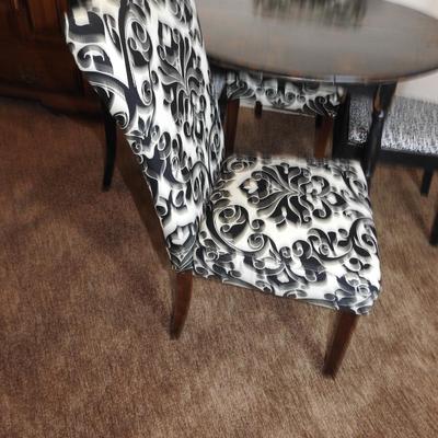 Rustic table and chairs