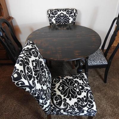 Rustic table and chairs