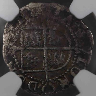 1551-1577 Queen Elizabeth I Medieval Silver Coin NGC GRADED