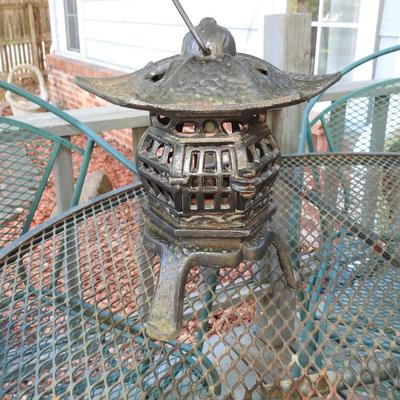 Cast iron pagoda