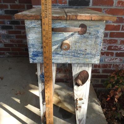 Unique rustic table