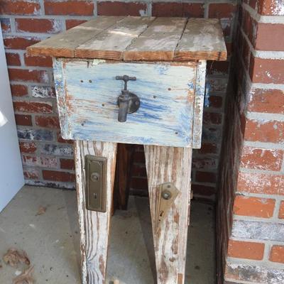 Unique rustic table